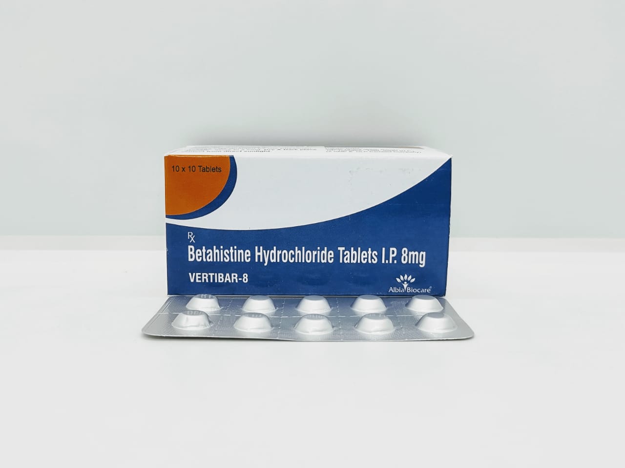 VERTIBAR-8 TAB. | Betahistine Dihydrochloride 8 mg 